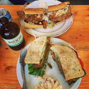 Chicken Parm & Killer BLAT at The Butcher's Son in Berkeley