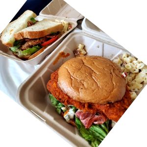 Ig: gimmevegantacosyo ♡ at The Butcher's Son in Berkeley