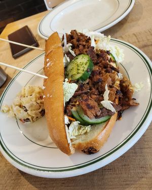 Ig: gimmevegantacosyo ♡Ⓥ at The Butcher's Son in Berkeley