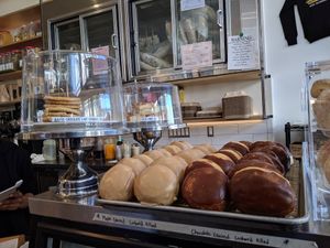 Dessert trays - cookies and donuts at The Butcher's Son in Berkeley