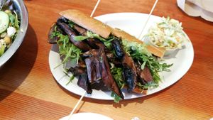 Sorry I can't remember what this was. My fried ordered it.  at The Butcher's Son in Berkeley