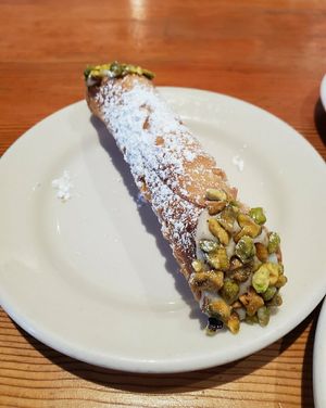 Pistachio cannoli at The Butcher's Son in Berkeley