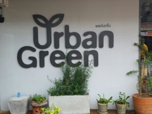 urban green sign at Urban Green in Chiang Mai