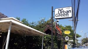 View from outside at Urban Green in Chiang Mai