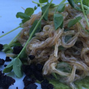 Kelp Noodles at Plant Food and Wine in Miami