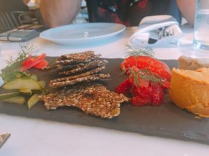 cheese plate at Plant Food and Wine in Miami