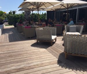 Patio at Plant Food and Wine in Miami