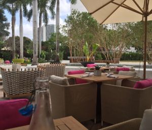 Patio at Plant Food and Wine in Miami