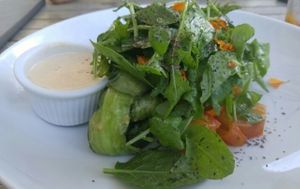 spicy heirloom grains at Plant Food and Wine in Miami