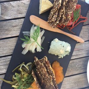 cheese plate  at Plant Food and Wine in Miami