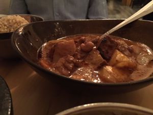 Massamun tofu! at Mango on Main in Napa