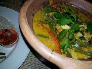 another vegan main course at Las Iguanas in Milton Keynes