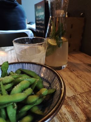 Edamame at Tata Restaurant in Vienna