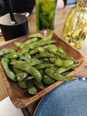 Edamame at Tata Restaurant in Vienna