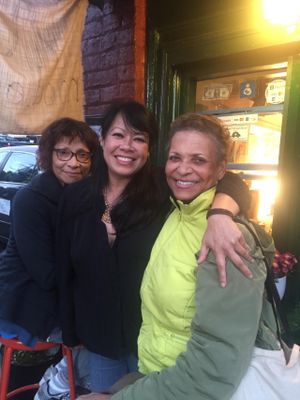 A friendly environment with many satisfied customers at Vu Noodles in Charlottesville