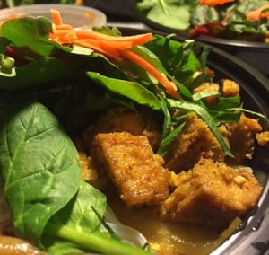 Ginger Lemongrass Tofu Bowl at Vu Noodles in Charlottesville