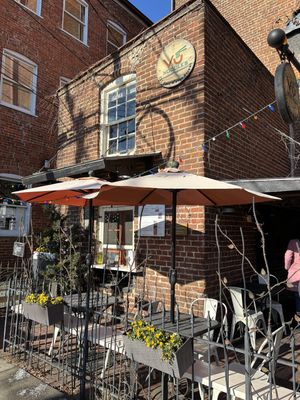 It’s take out only.  at Vu Noodles in Charlottesville