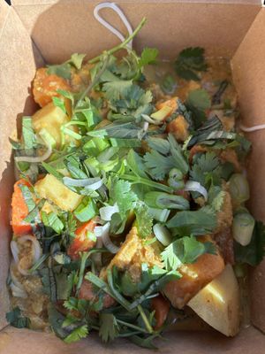 The Coconut Potato Curry Special.  at Vu Noodles in Charlottesville