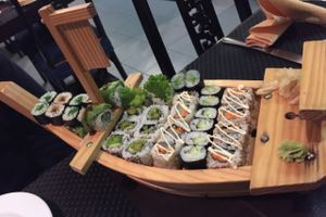 Vegan sushi  at Asia Fusion Sushi in Paderno Dugnano