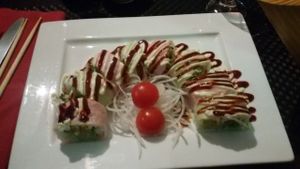 Rainbow Vegan Sushi at Asia Fusion Sushi in Paderno Dugnano