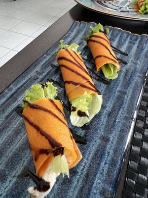 Involtini zalmon  at Asia Fusion Sushi in Paderno Dugnano