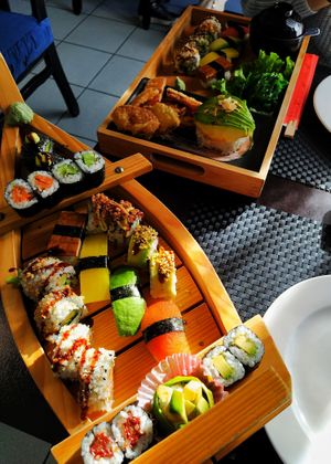 Barca di sushi. at Asia Fusion Sushi in Paderno Dugnano