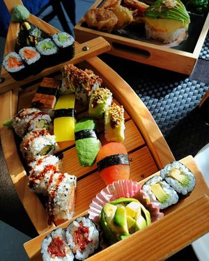 Barca di sushi. at Asia Fusion Sushi in Paderno Dugnano