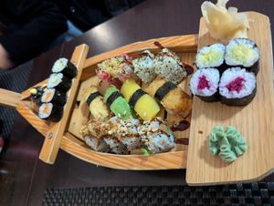 Barca vegana at Asia Fusion Sushi in Paderno Dugnano