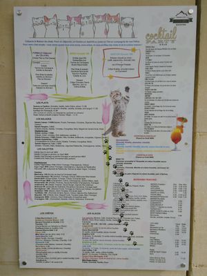 Menu at Cosy Lunch in Rouen