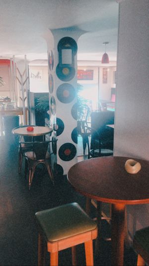 Upstairs at Cosy Lunch in Rouen