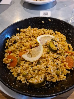 Paella at Teresa Carles in Lleida