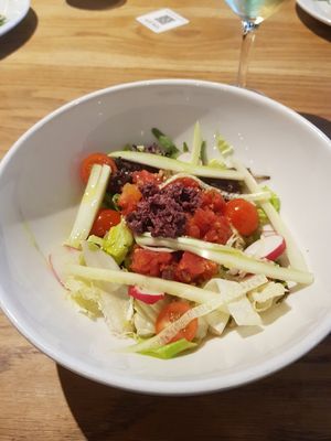 Salad at Teresa Carles in Lleida