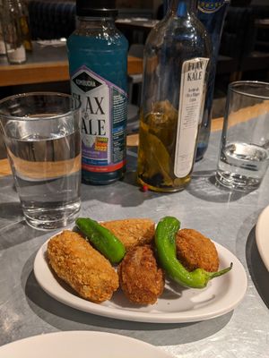 croquetas at Teresa Carles in Lleida