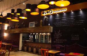 Duoo interior at duoO restaurante in Brasilia