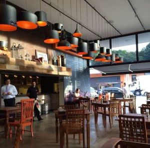 Duoo interior at duoO restaurante in Brasilia