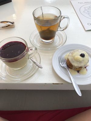 Snack time! at One Yoga Cafe in Koh Phangan