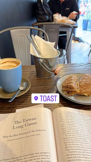   at Toast Cafe and Sandwich Bar in Adelaide
