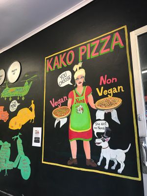 Vegan friendly at Kako Pizza in Prospect