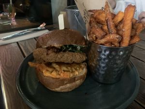 Korean chicken sandwich   at Mildreds - Kings Cross in North London