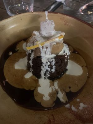 Ginger sticky toffee   at Mildreds - Kings Cross in North London