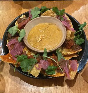 Chipotle cheez nachos  at Mildreds - Kings Cross in North London