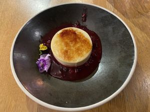 Creme Brulée  at Mildreds - Kings Cross in North London