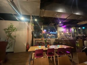 Arrive before it gets busy  at Mildreds - Kings Cross in North London