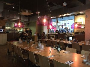inside  at Mildreds - Kings Cross in North London