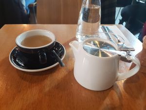 Fig, tamarind and mint tea at Mildreds - Kings Cross in North London