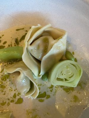 Leek Tortellini   at Mildreds - Kings Cross in North London