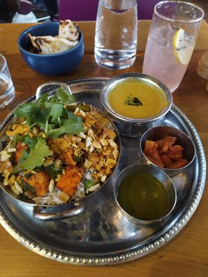 Sri Lanka curry at Mildreds - Kings Cross in North London