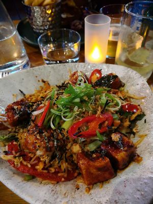 Bokkeumbap at Mildreds - Kings Cross in North London