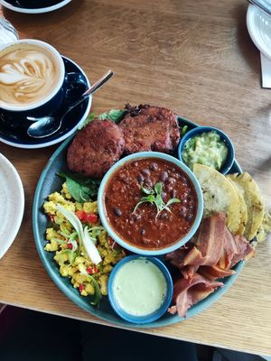 Breakfast at Mildreds - Kings Cross in North London