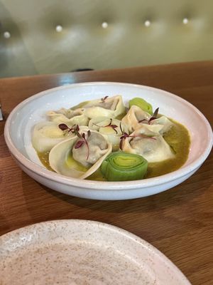 Wild mushroom tortellini  at Mildreds - Kings Cross in North London